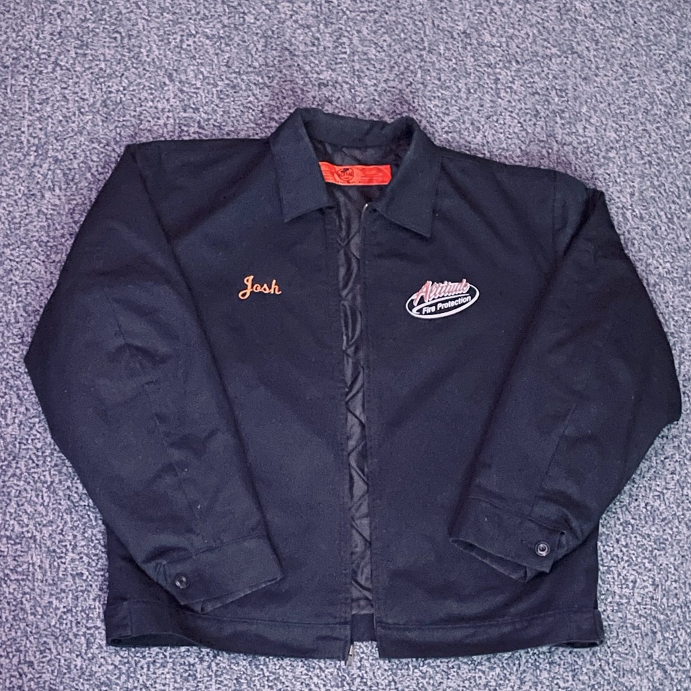 Vintage Embroidered Work Jacket